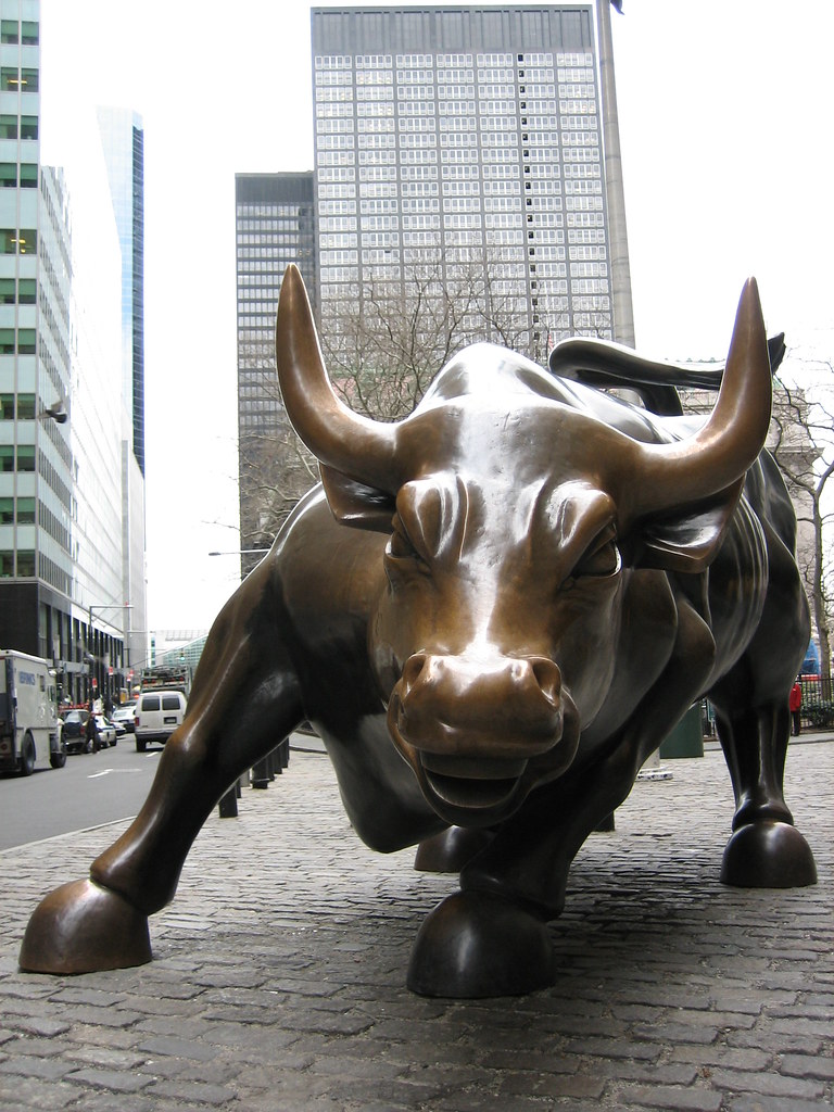 Bitcoin sube Wall Street